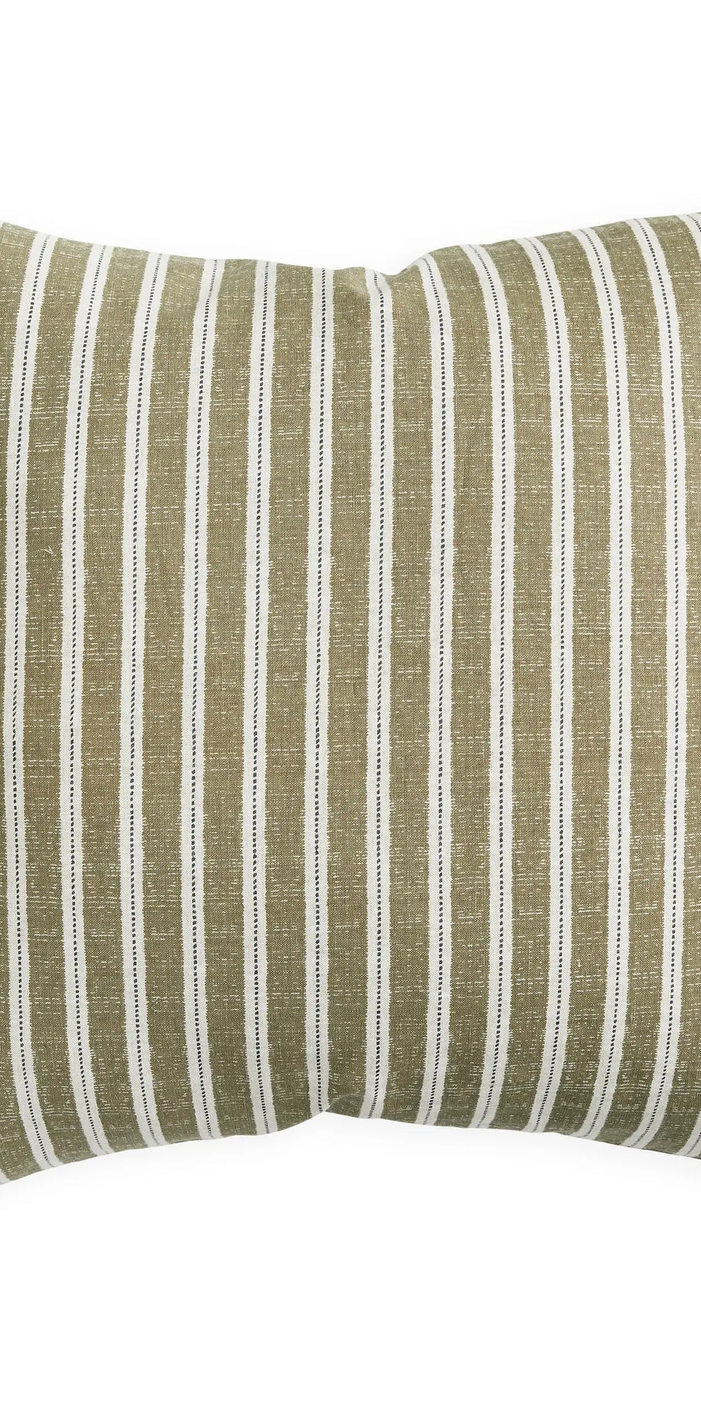 Oaxaca Khaki linen cushion 55x55cm