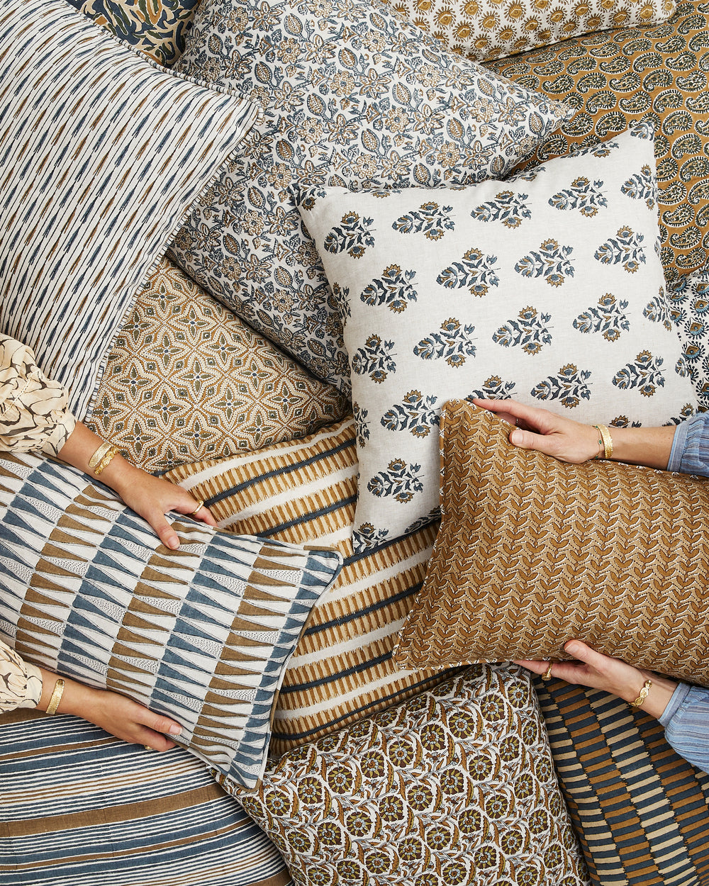 Ankara Walnut Pillowcase