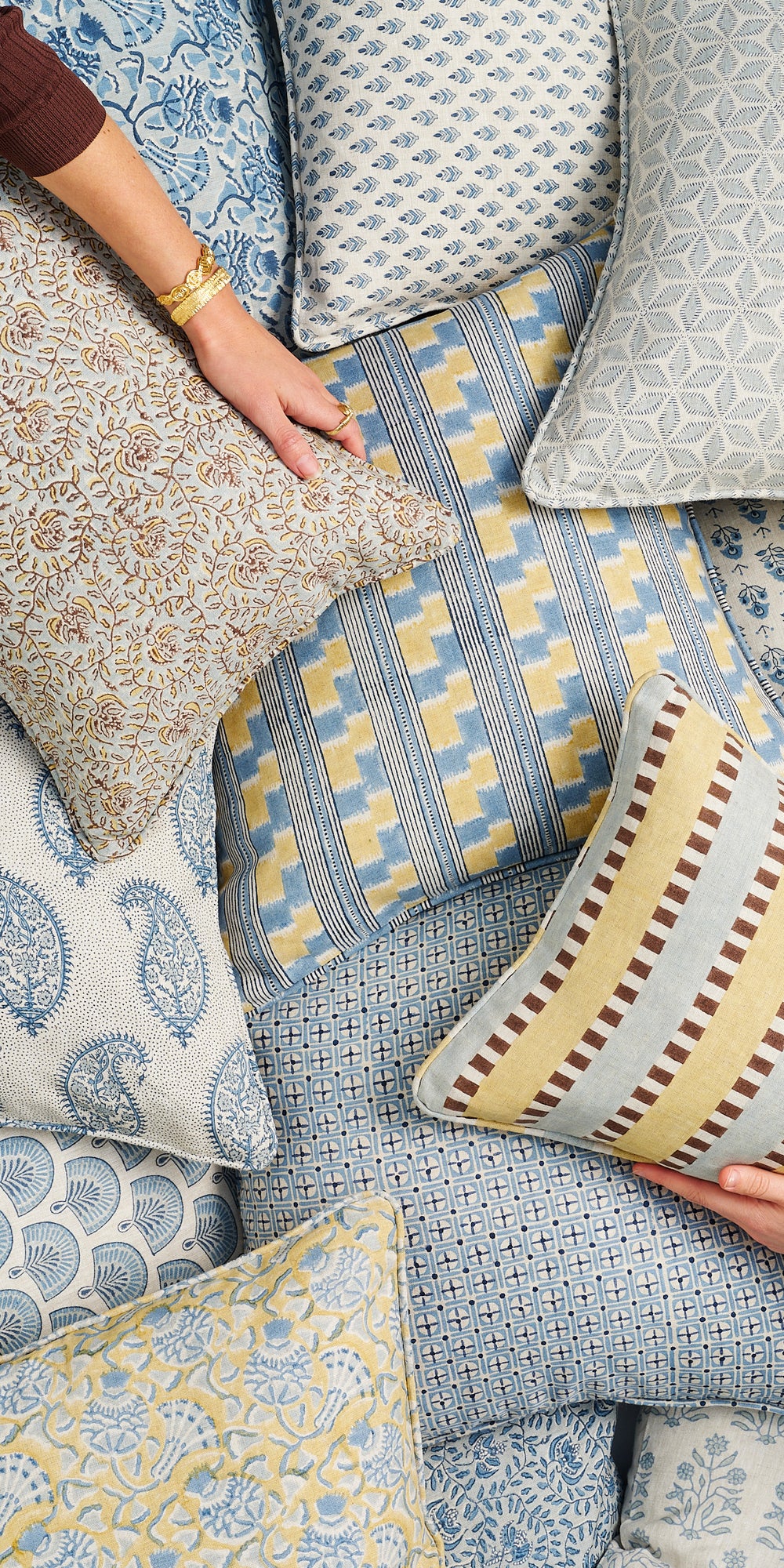 Beirut Riviera Pillowcase in - Cushions - Walter G Australia