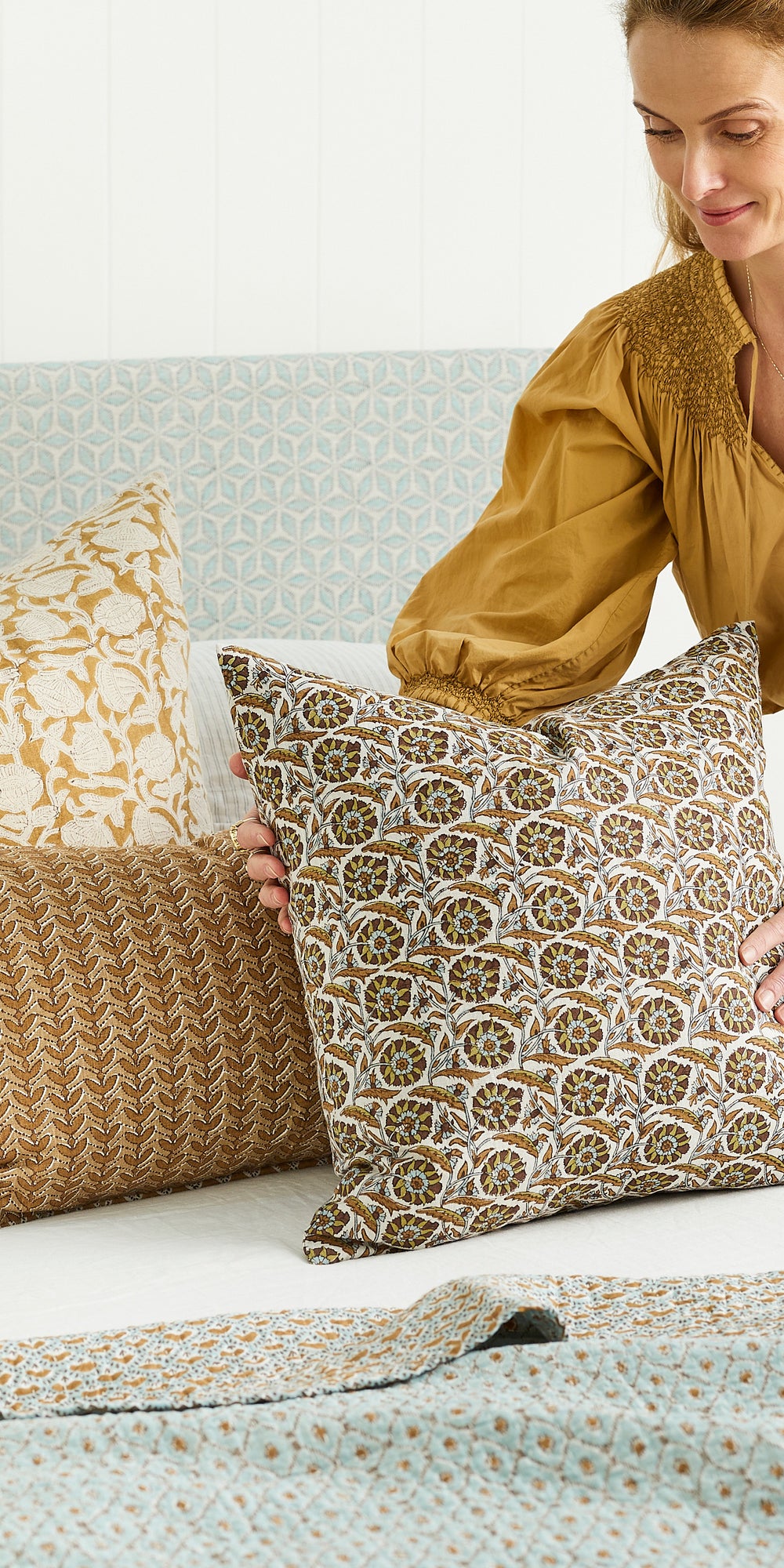 Aswan Toffee Pillowcase