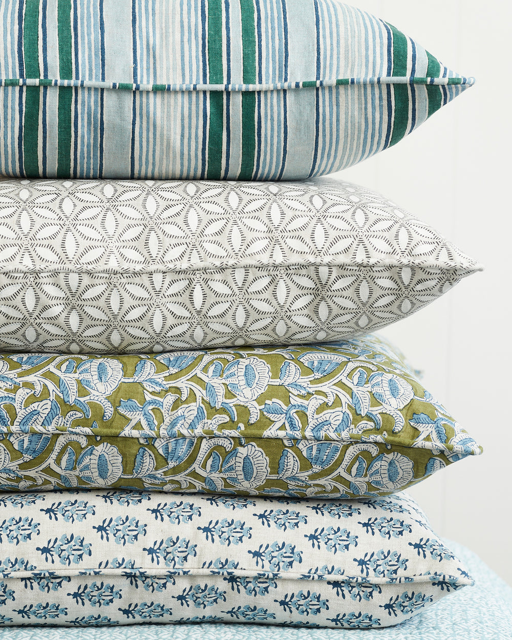 Ashfa Azure Pillowcase