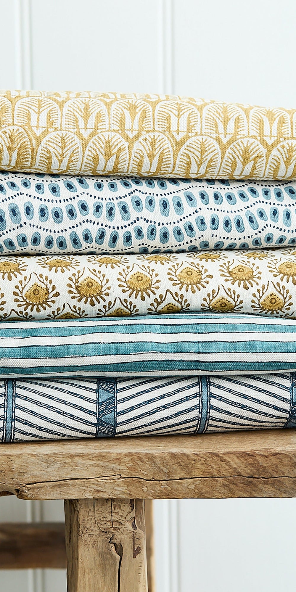 Lyon Saffron Linen in - Fabric - Walter G Australia