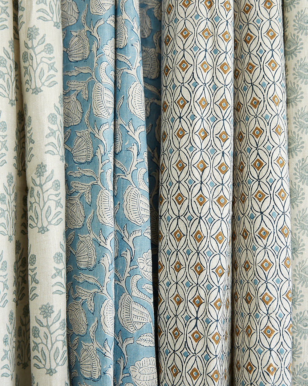 Marbella Azure Linen