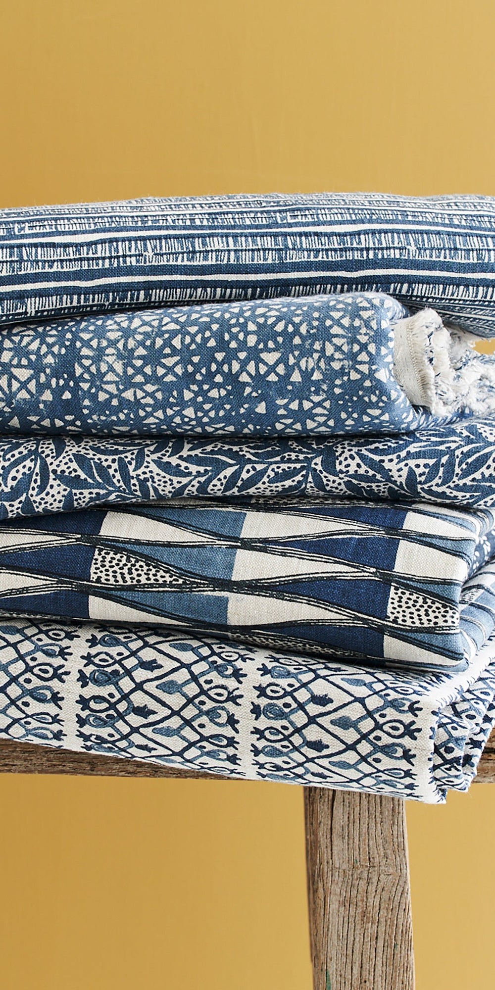 Tangier Denim Linen in - Fabric - Walter G Australia
