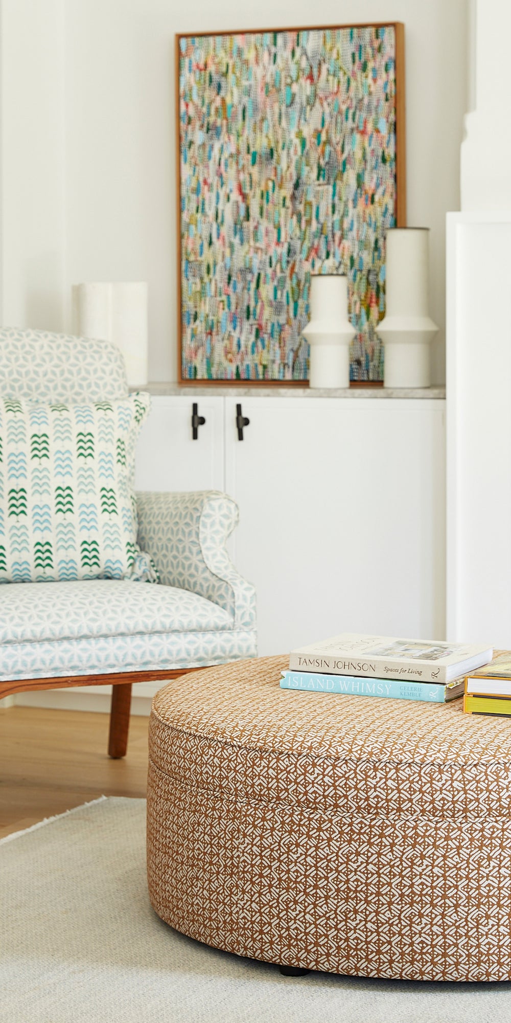 Hanami Light Blue Linen in - Fabric - Walter G Australia