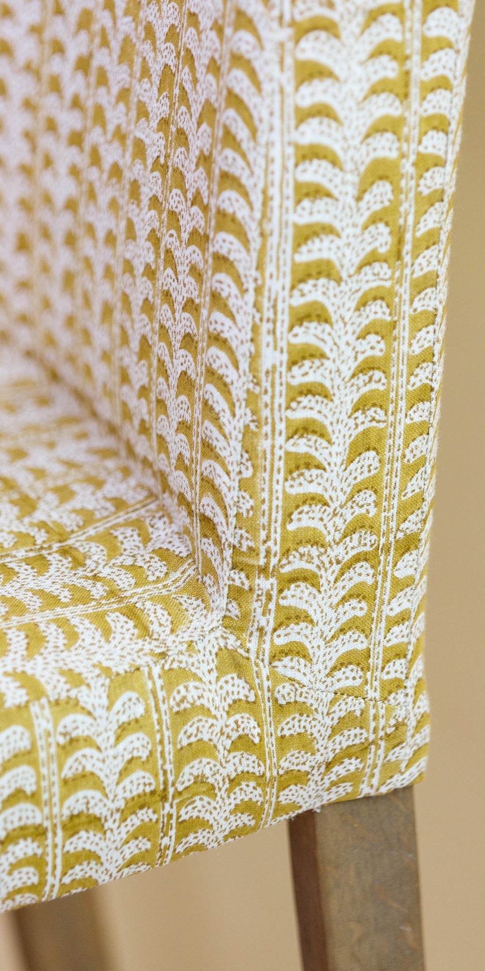 Luxor Saffron Linen in - Fabric - Walter G Australia