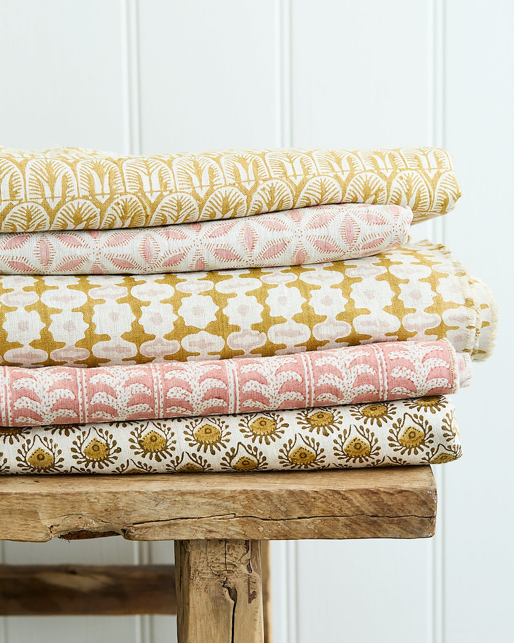 Pahari Saffron Linen in - Fabric - Walter G Australia