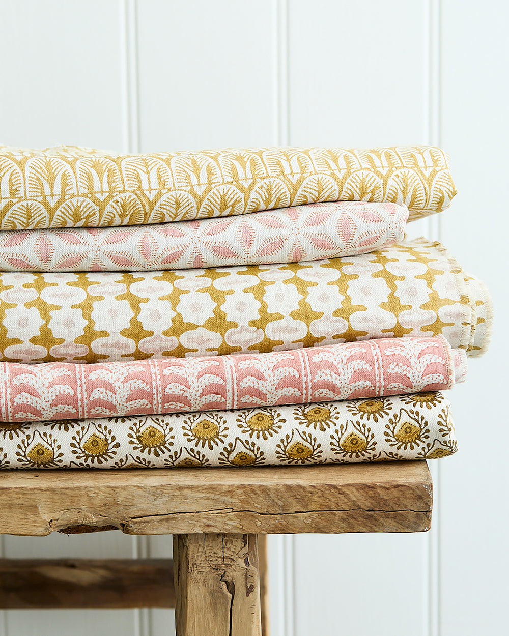 Pahari Saffron Linen