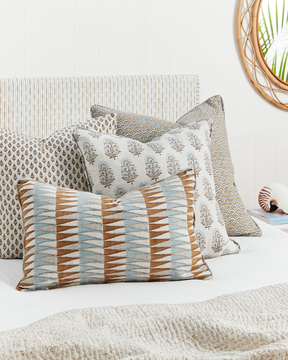 Tangier Sahara Pillowcase in - Cushions - Walter G Australia