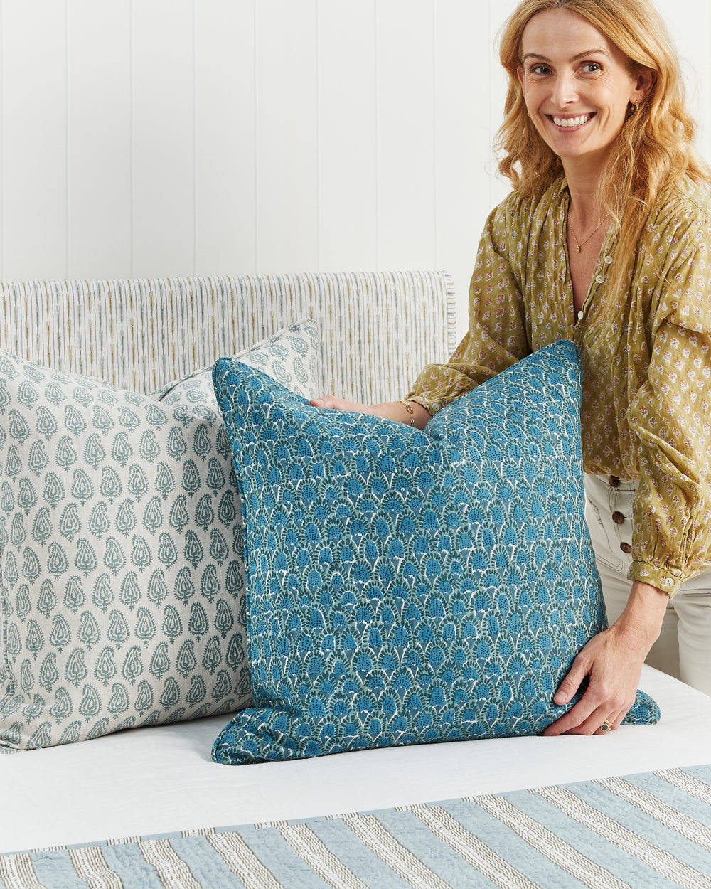 Scopello Suzani Pillowcase in - Cushions - Walter G Australia