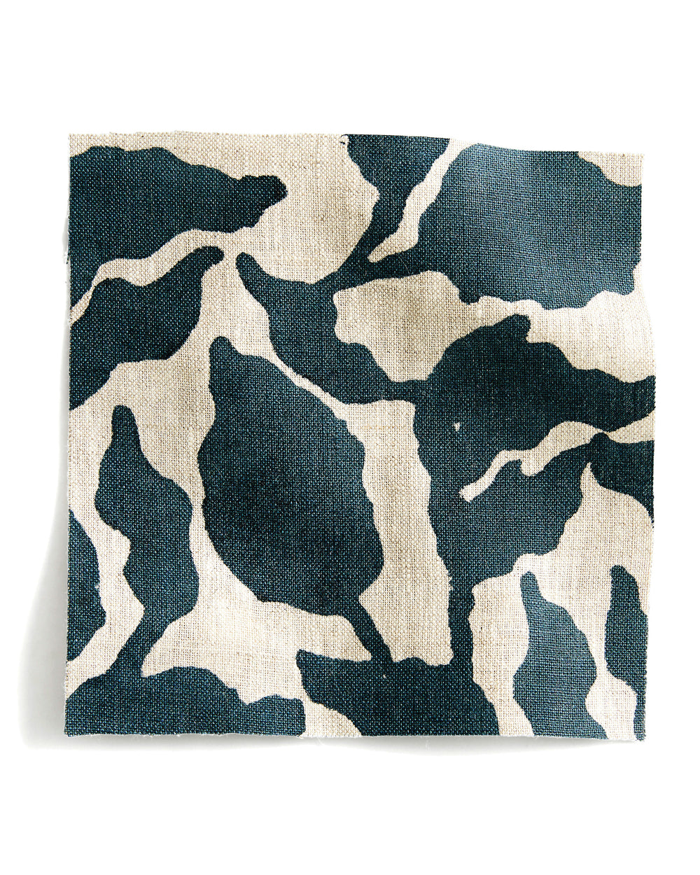 Flores Pacific Blue Linen