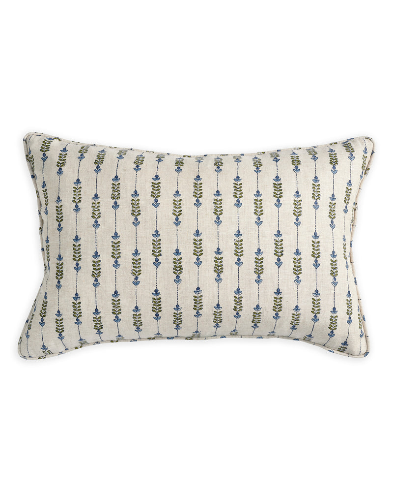 Geneva Moss Azure Pillow