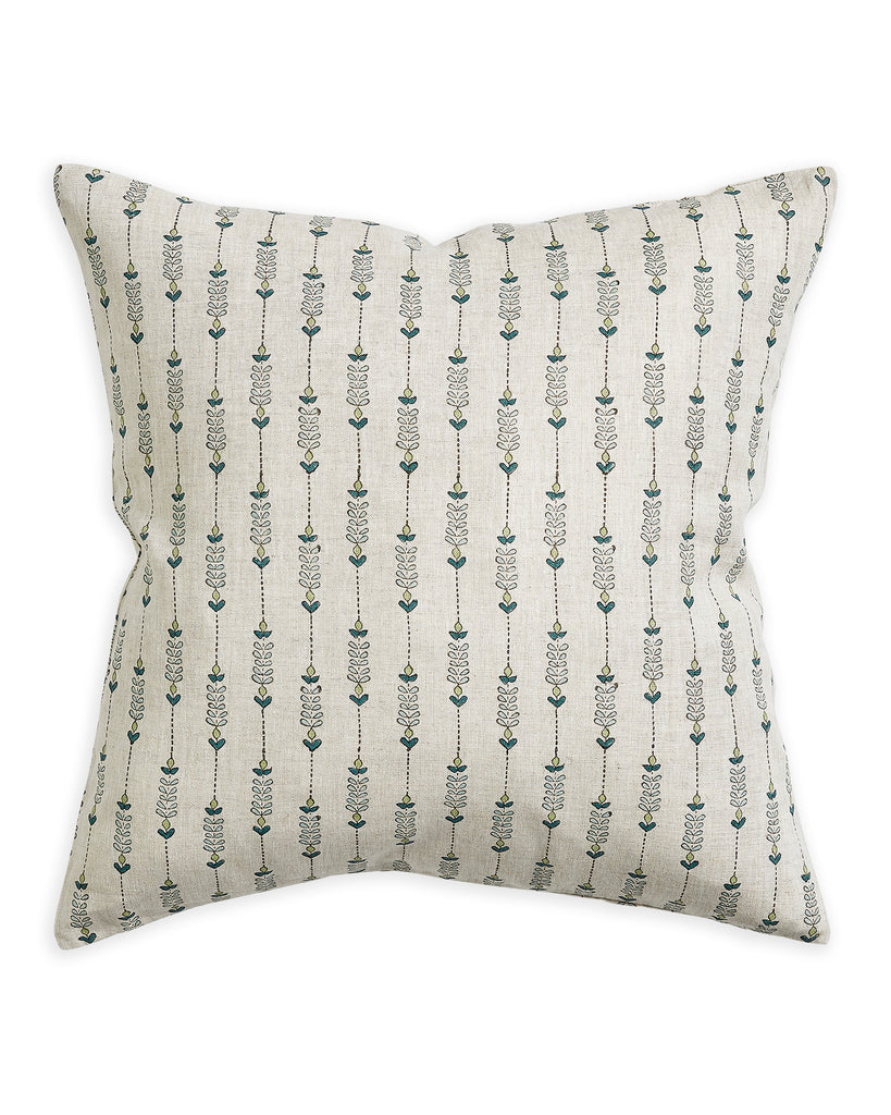 Geneva Wasabi linen cushion 50x50cm