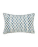 Hampi Azure linen cushion 30x45cm