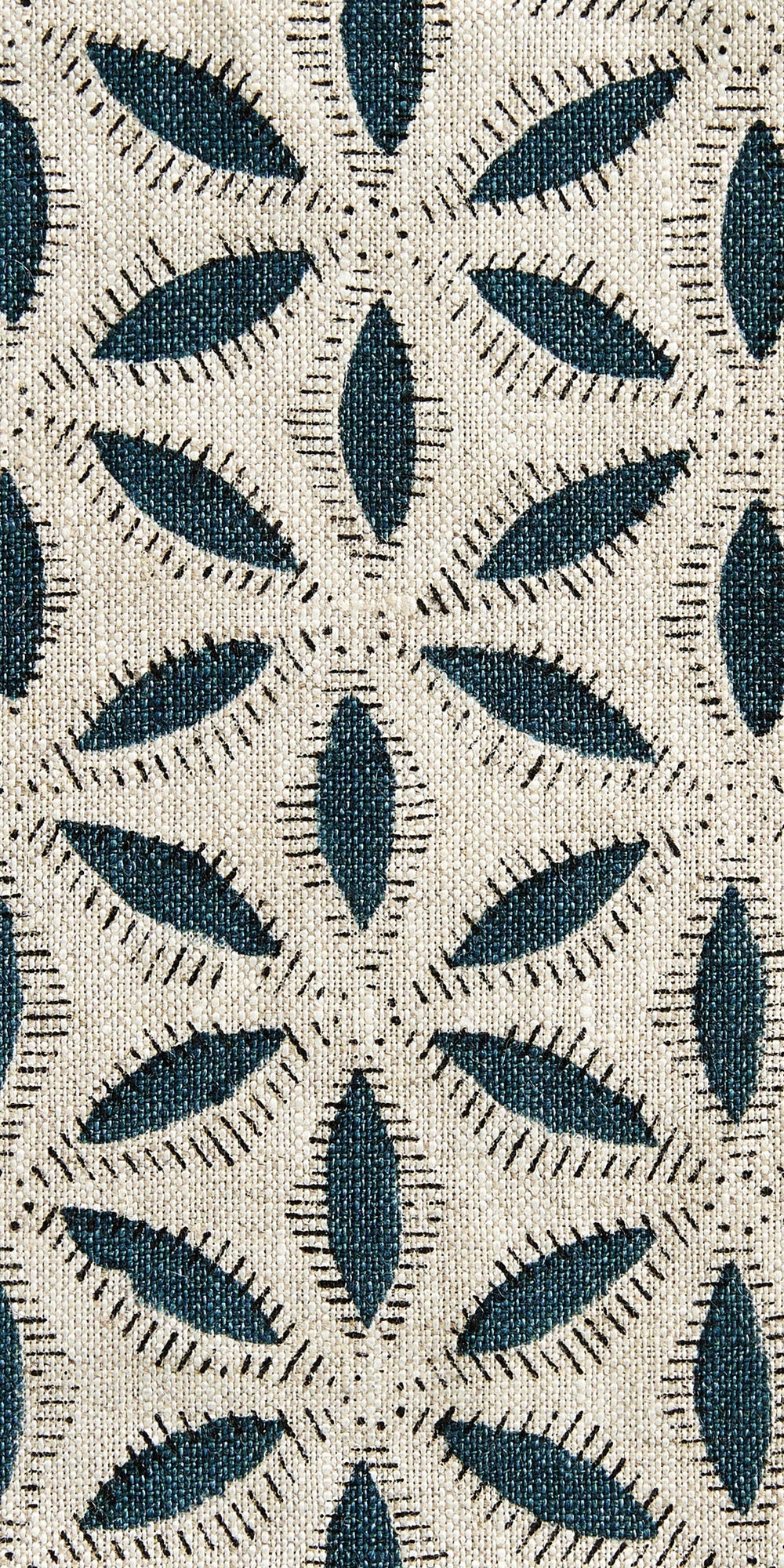 Hanami Pacific Blue Linen in - Fabric - Walter G Australia