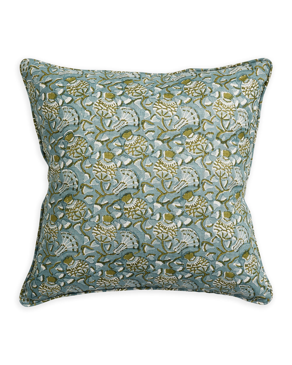 Iznik Celadon Moss Pillowcase
