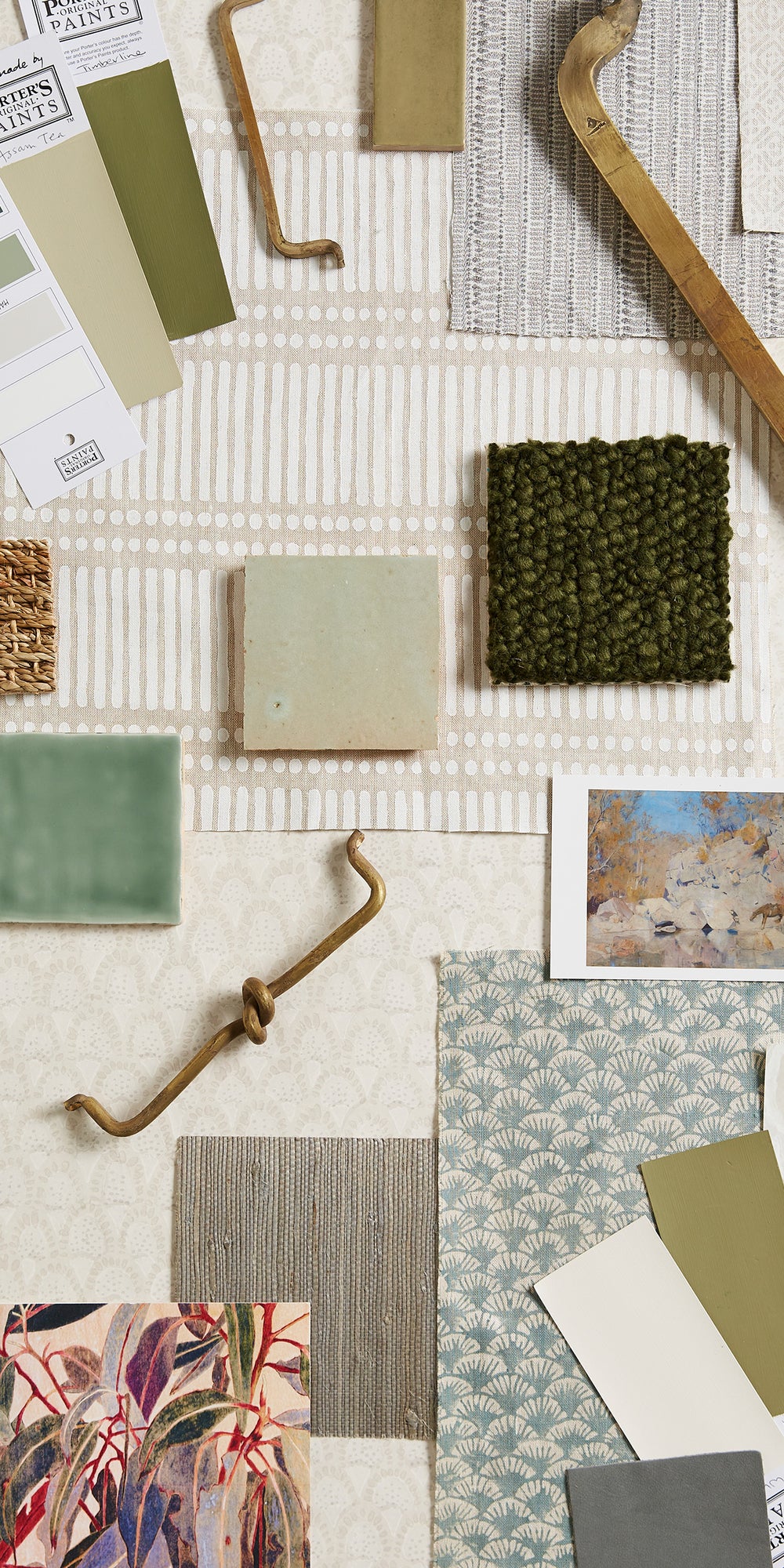 Dash Dot Chalk Linen in - Fabric - Walter G Australia