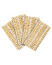Luxor Saffron cotton napkins (set of 4)