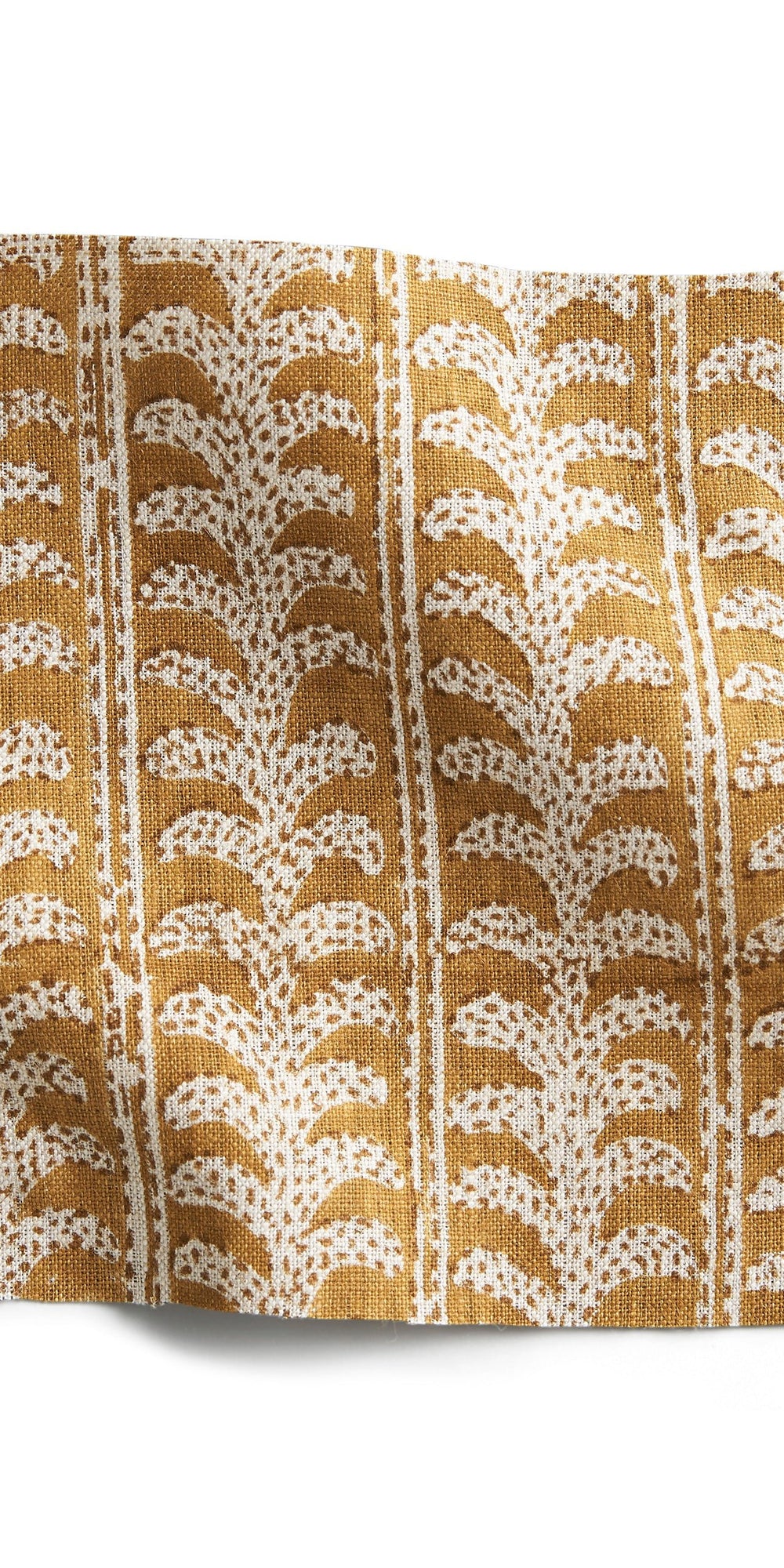 Luxor Saffron linen swatch in - Swatches - Walter G Australia