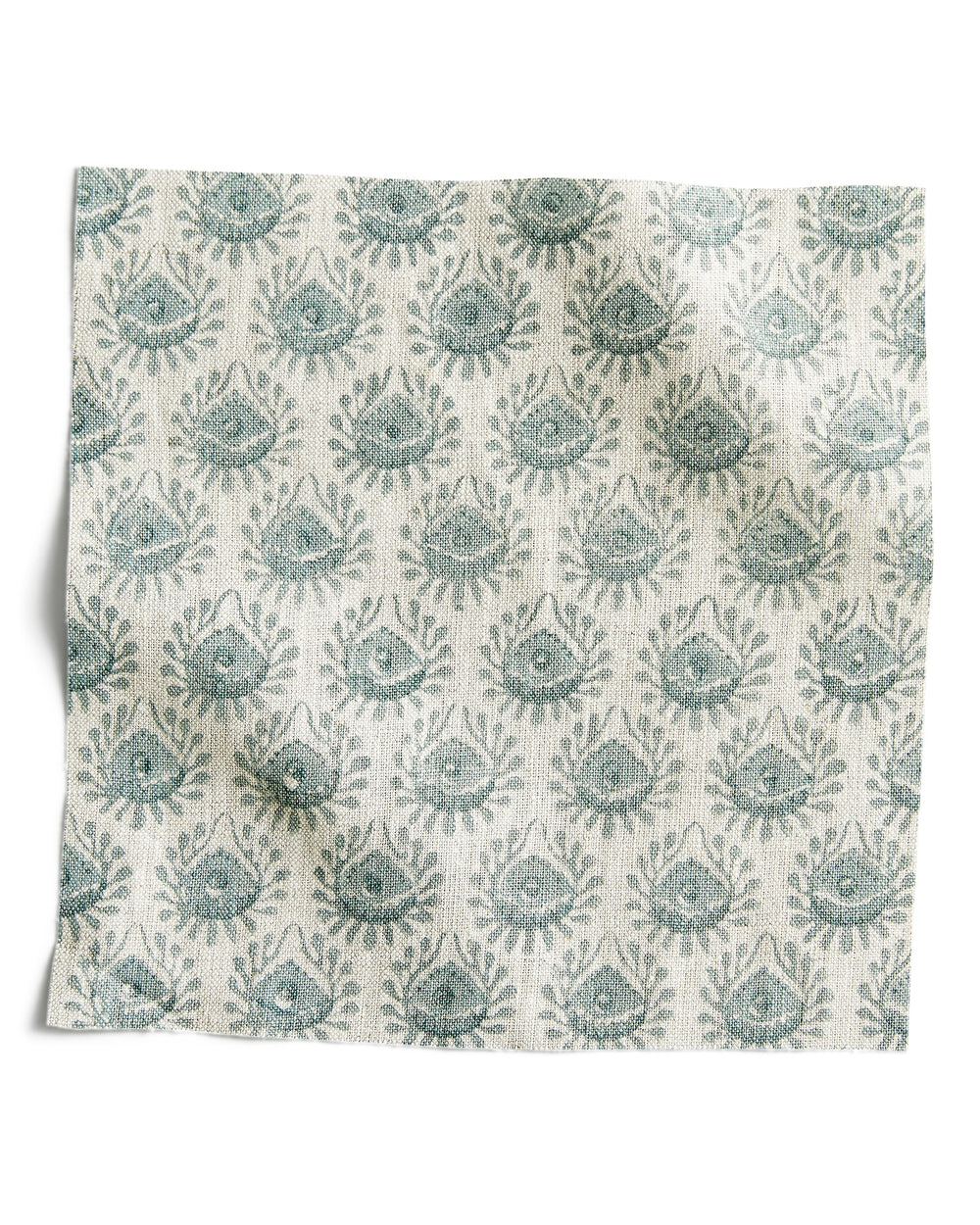 Lyon Celadon linen swatch in - Swatches - Walter G Australia