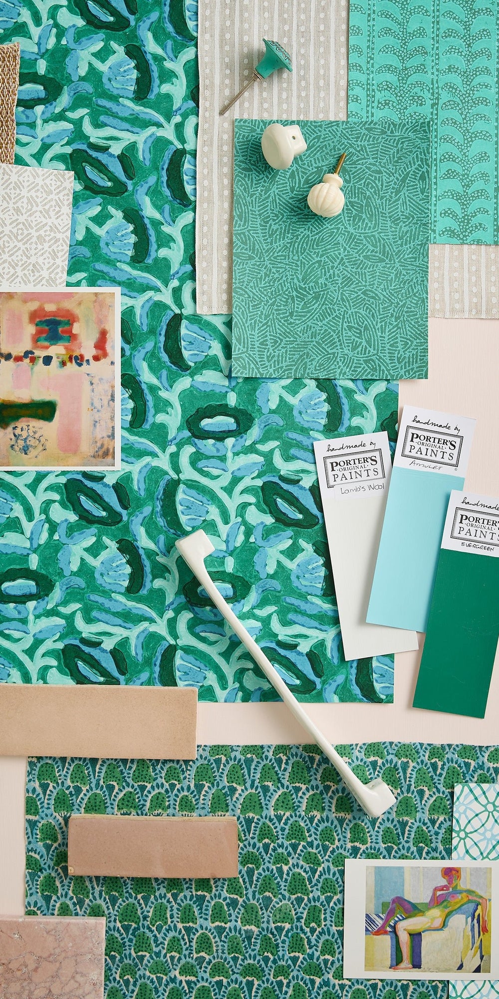 Marbella Malachite Wallpaper in - Wallpaper - Walter G Australia