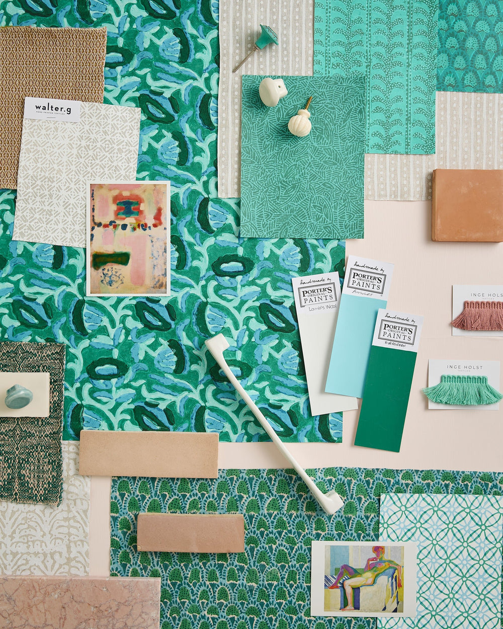 Luxor Malachite Wallpaper in - Wallpaper - Walter G Australia