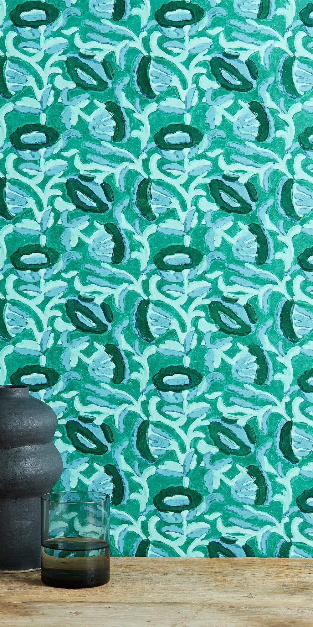 Marbella Malachite Wallpaper in - Wallpaper - Walter G Australia