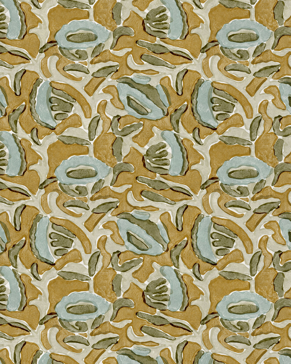 Marbella Turmeric Wallpaper in - Wallpaper - Walter G Australia