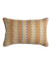 Marrakesh Toffee linen cushion 35x55cm