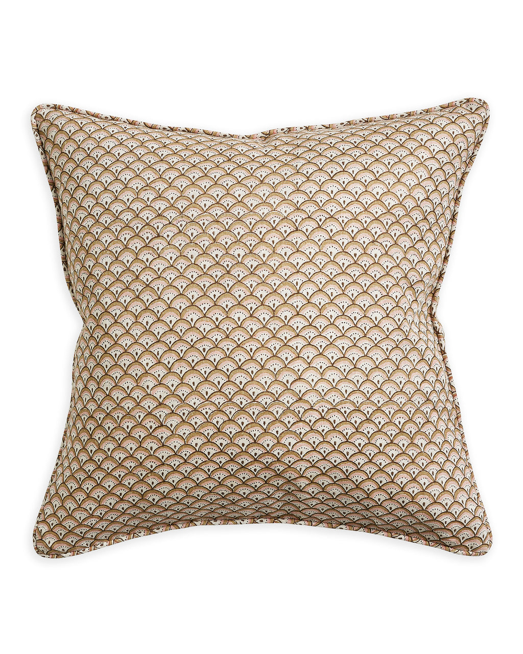 Minoa Peony linen cushion 50x50cm