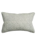 Moro Celadon linen cushion 35x55cm