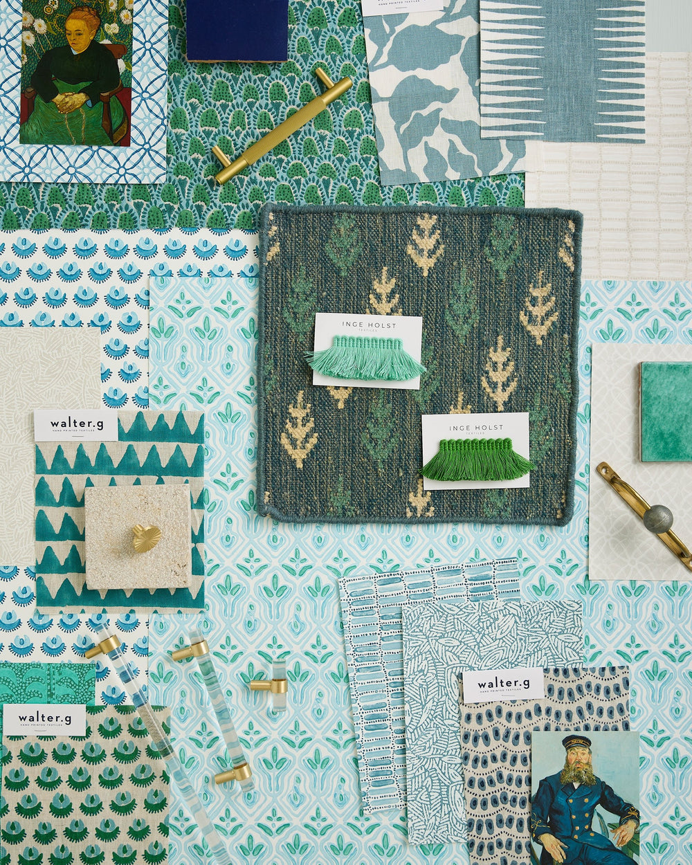Praiano Seaglass Wallpaper in - Wallpaper - Walter G Australia