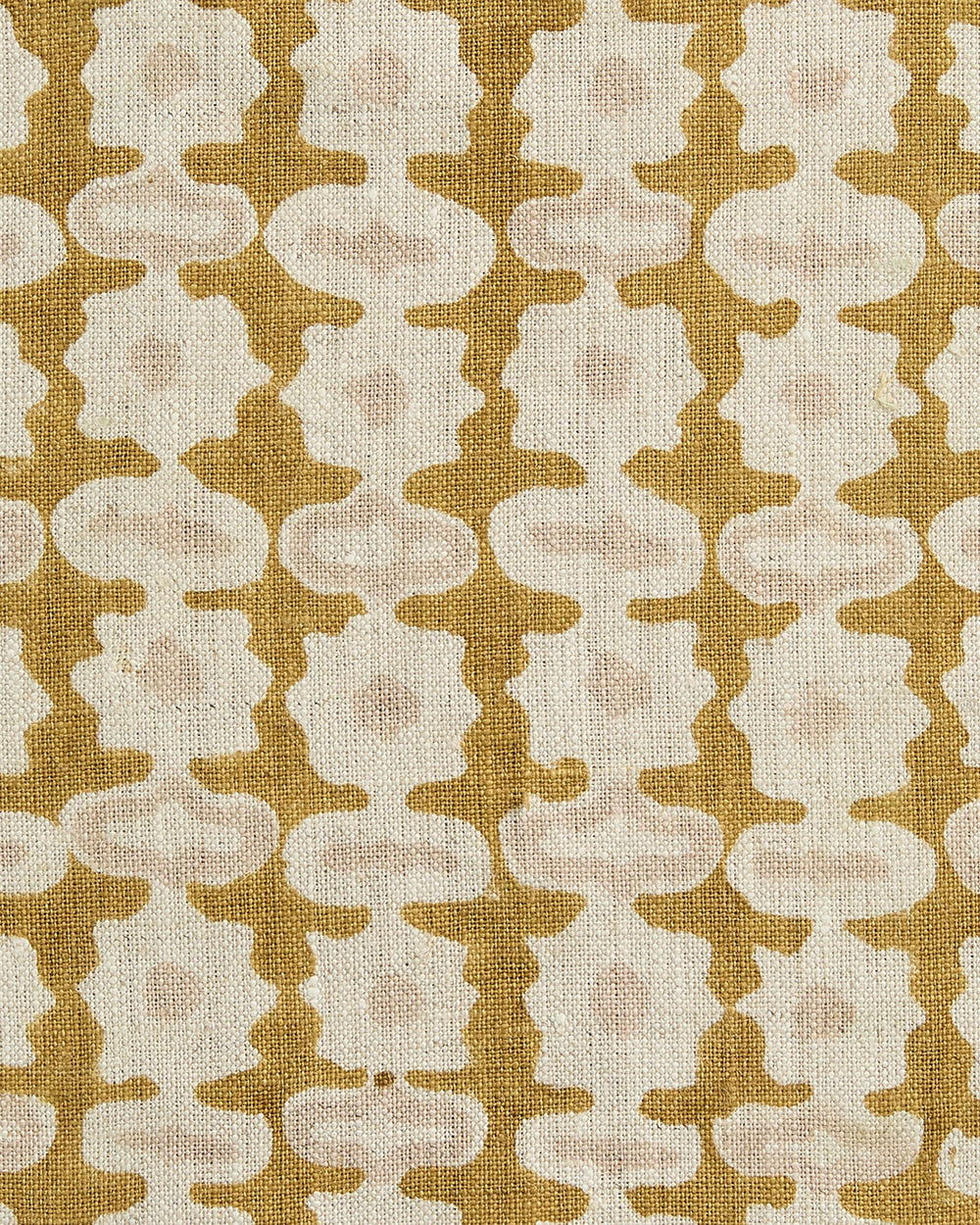 Pahari Saffron Linen in - Fabric - Walter G Australia