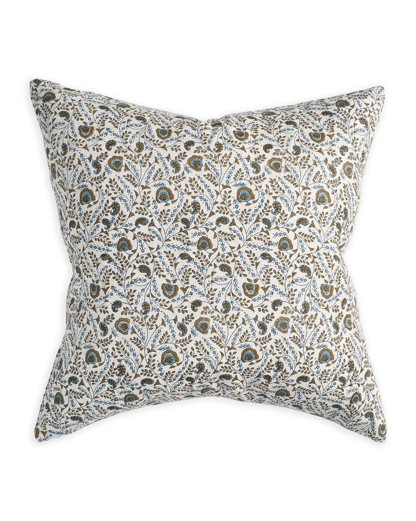 Pali Tobacco linen cushion 50x50cm