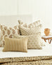 Bodrum Shell linen cushion 30x45cm