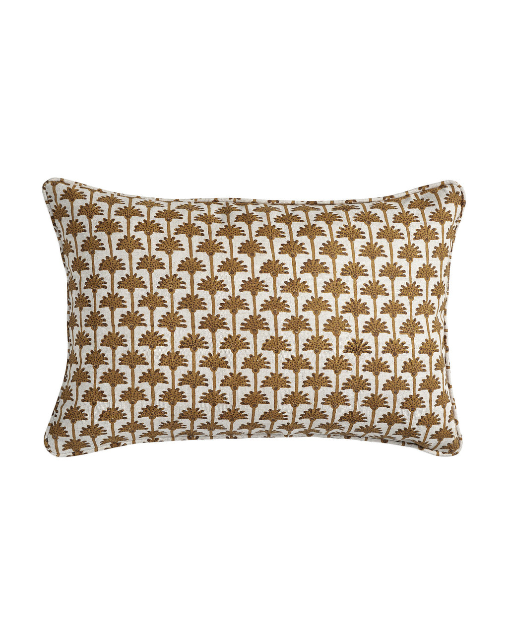 Ponza Saffron linen cushion 30x45cm