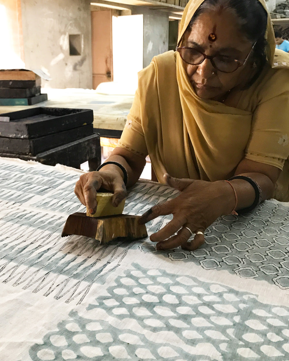 Bombay Celadon Moss Pillowcase