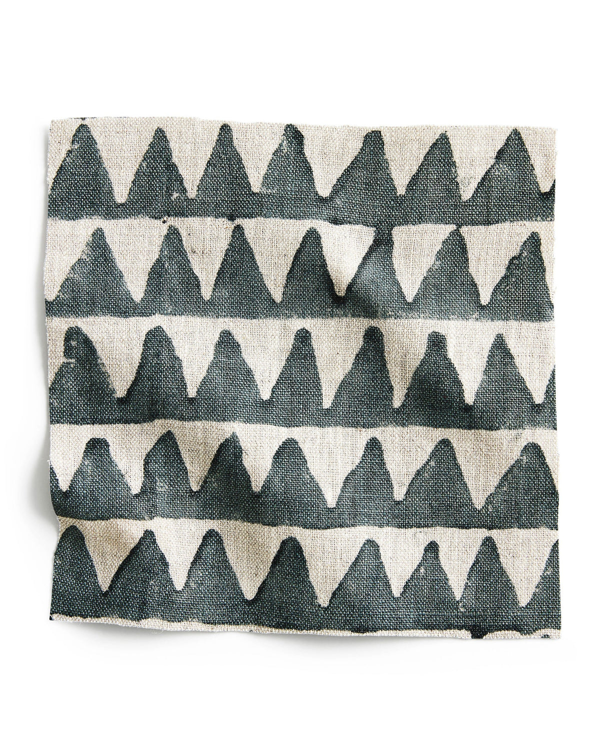 Pyramids Slate Linen