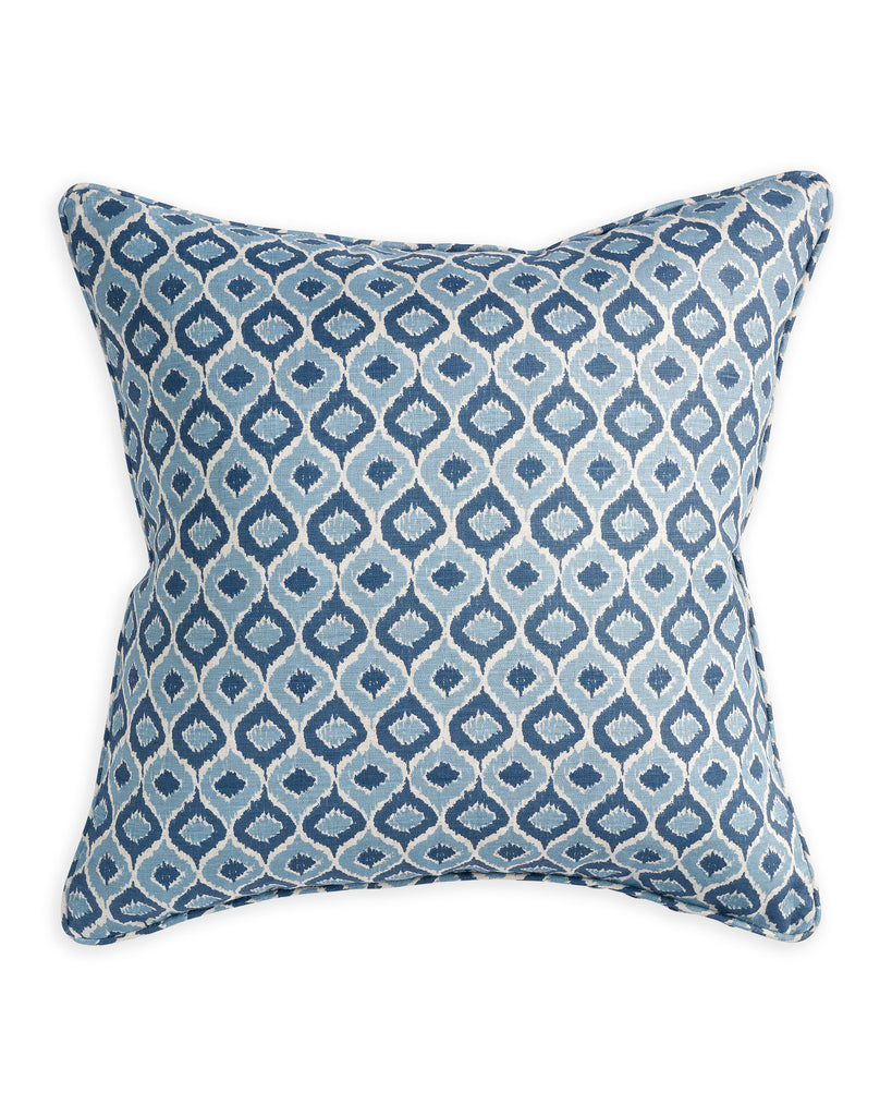 Ragusa Azure linen cushion 50x50cm