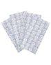 Raj Azure cotton napkins (set of 4)