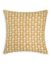Raj Saffron linen cushion 50x50cm