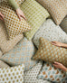 Ponza Saffron linen cushion 30x45cm