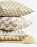 Lucknow Moss linen cushion 55x55cm