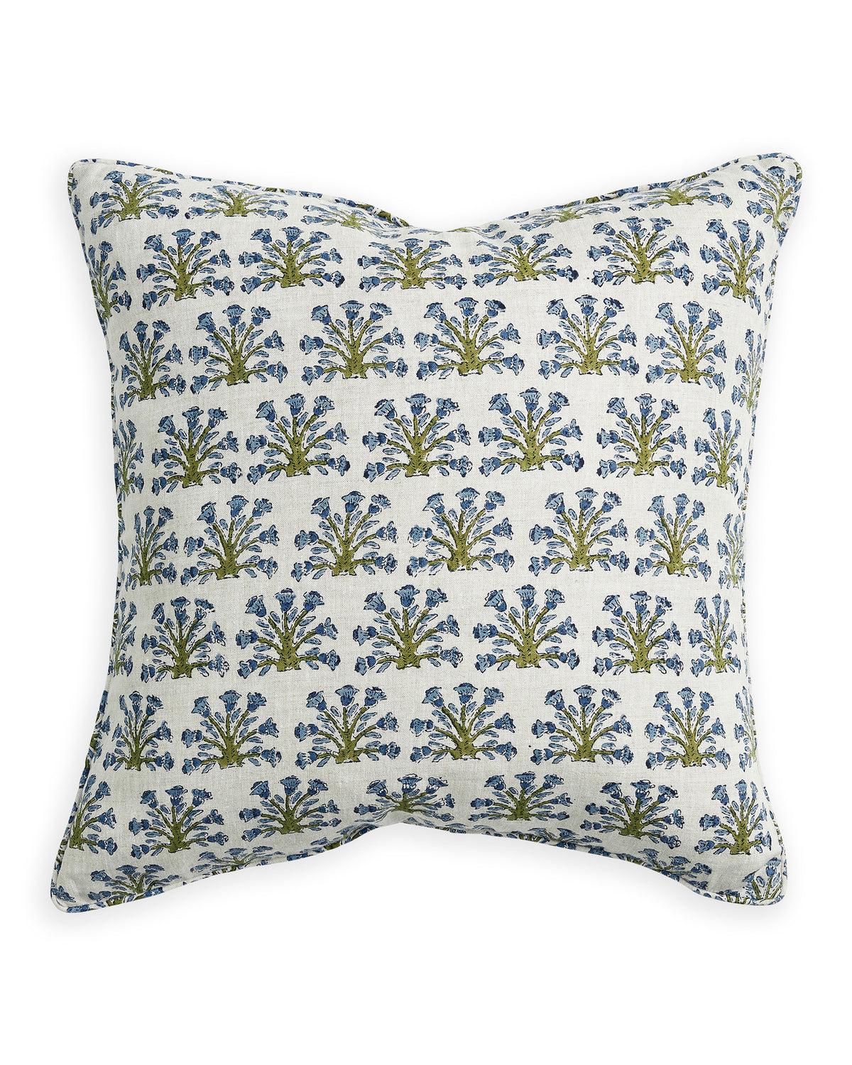 Samode Moss Azure Pillowcase