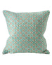 Sochi Emerald linen cushion 55x55cm