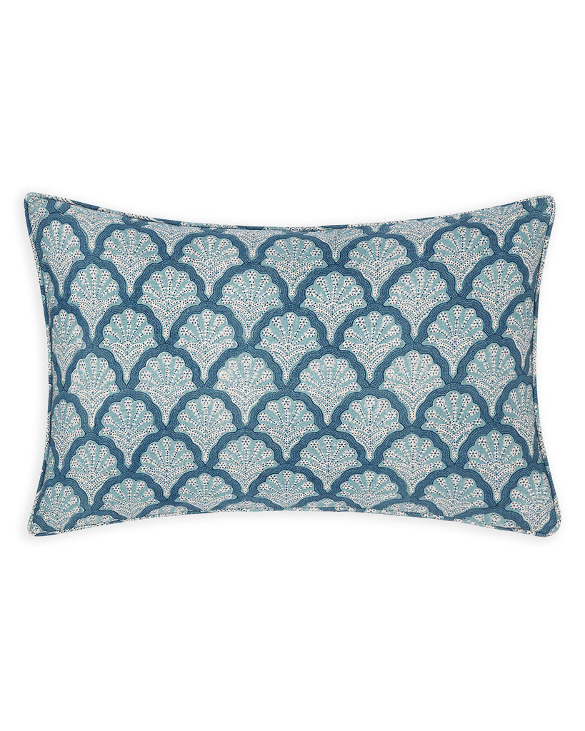 St Tropez Riviera linen cushion 35x55cm