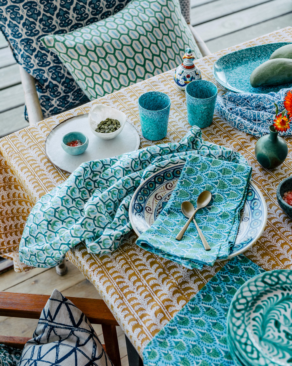 Hermosa Emerald Napkins
