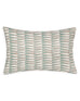 Tangier Oak Celadon linen cushion 35x55cm