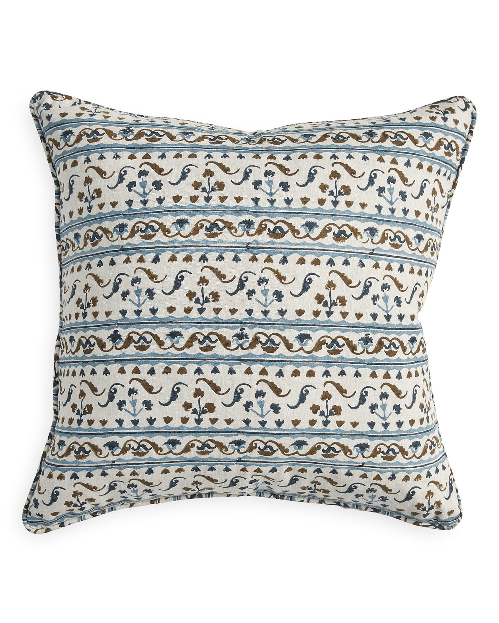 Toulouse Tobacco Pillowcase in - Cushions - Walter G Australia