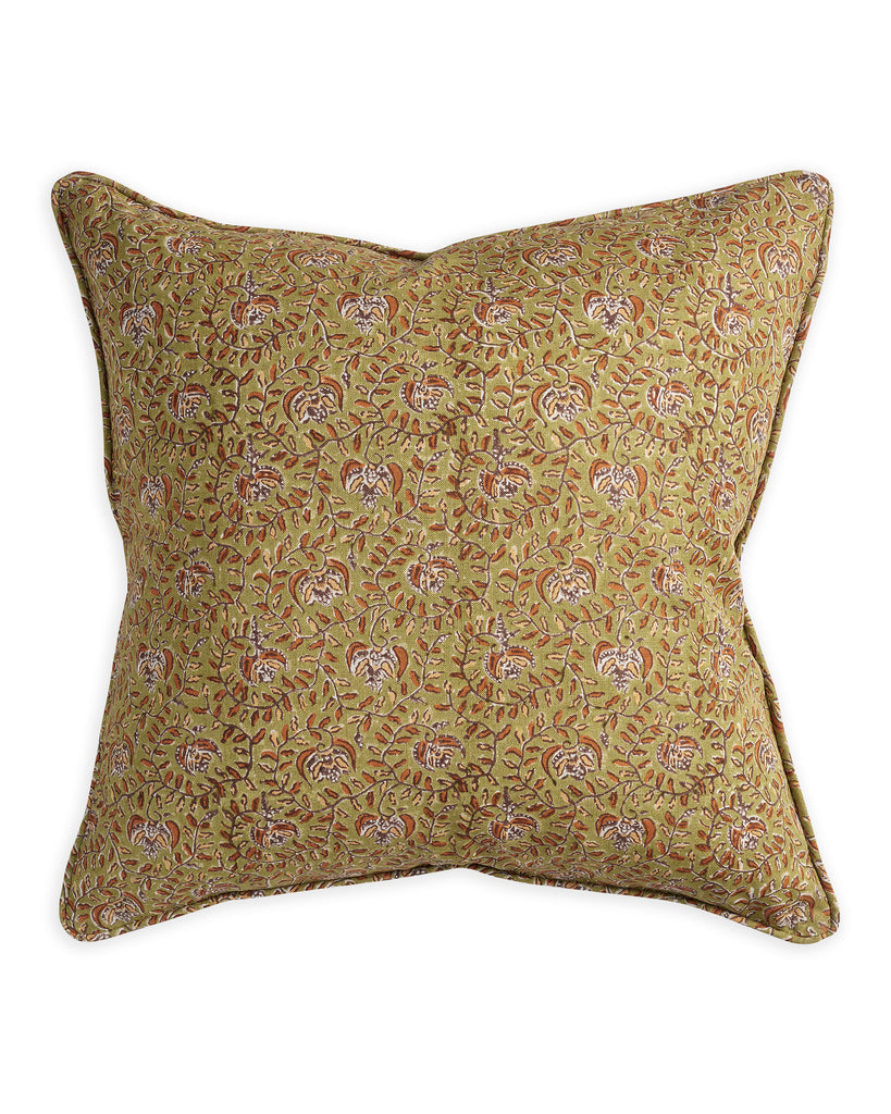 Ubud Cactus linen cushion 50x50cm